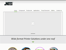 Tablet Screenshot of negisign.com